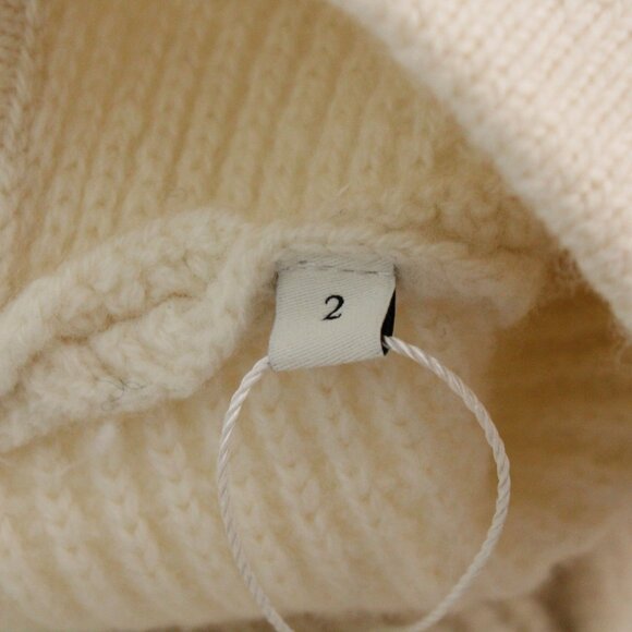 Sandro Cream Cardigan with Black Accents - Picture 13 of 16